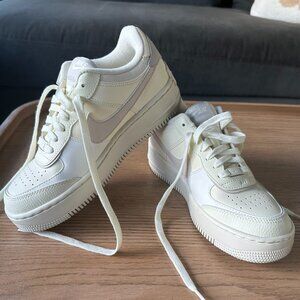 Nike Air Force 1 Low Shadow Coconut Milk (Women's) Size 8